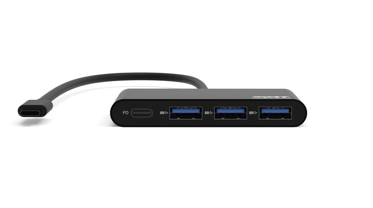 port-designs-port-connect-hub-usb-4-ports-3x-usb-a-3-0-1x-usb-c-5-gb-s image 4