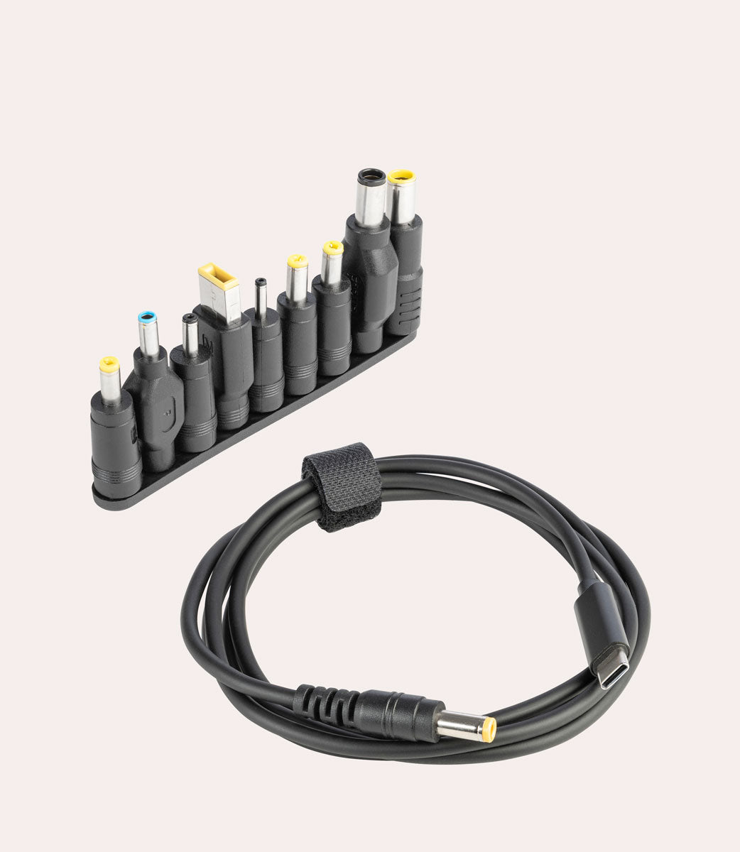tucano-universal-charging-cable-65w-usb-c-pd-dc-pour-laptop image 1