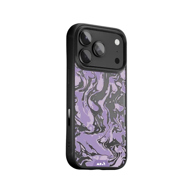 mous-collabs-coque-protectrice-marbr-e-lilas-iphone-12-12-mini-12-pro-12-pro-max image 1
