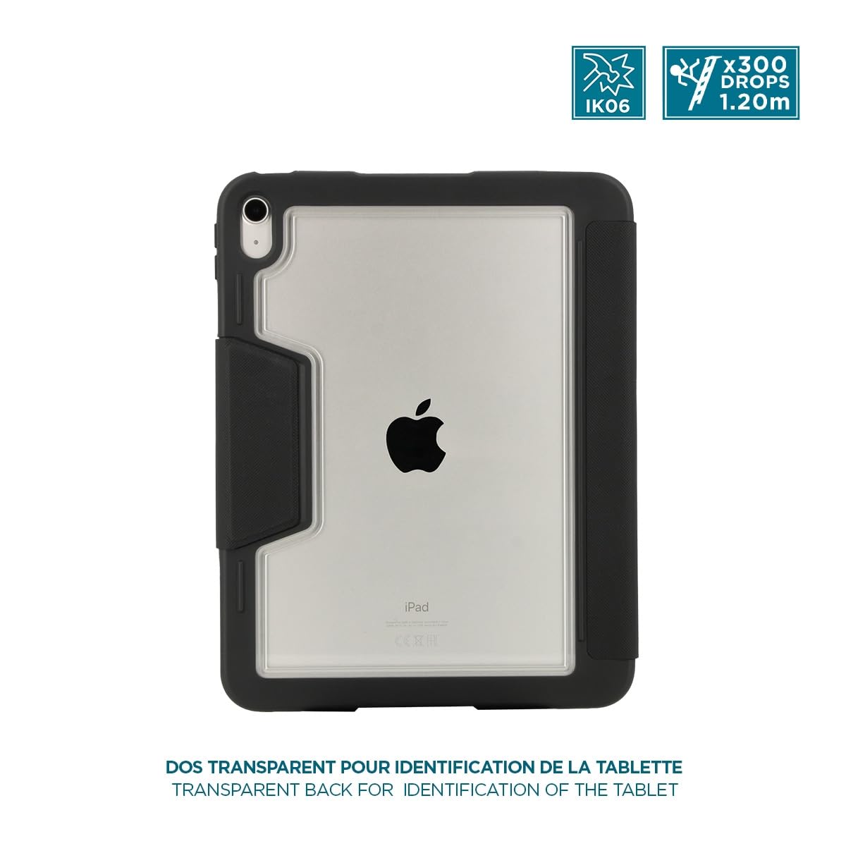 mobilis-r-series-coque-ultra-renforc-e-dos-transparent-pour-ipad-11-2025-11e-g-n image 3