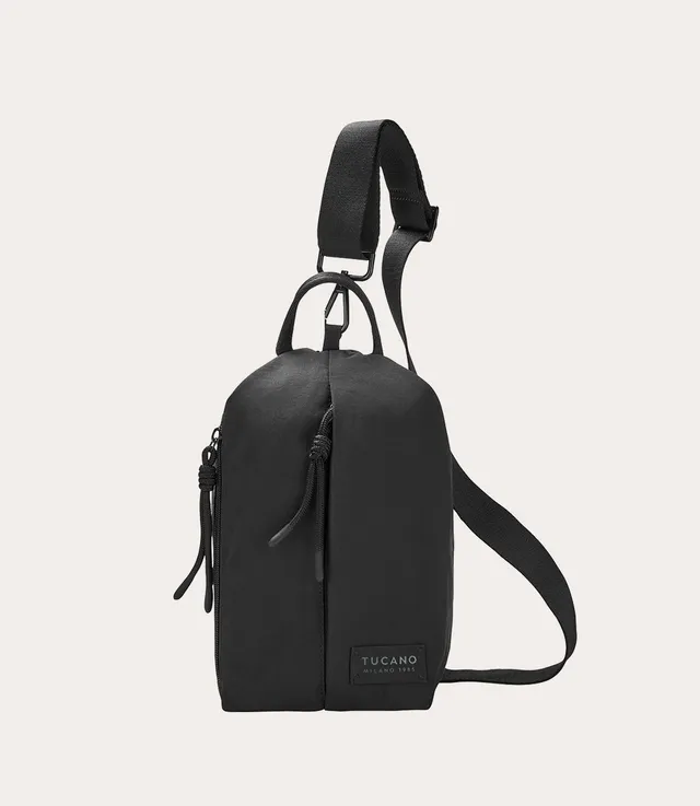 tucano-agile-crossbody-small-sac-bandouli-re-compact-nylon-froiss image 1
