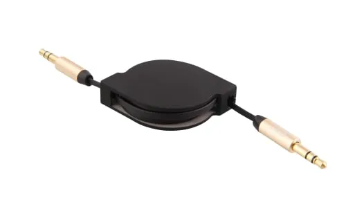 t-nb-c-ble-r-tractable-jack-3-5mm-m-le-m-le-1-1m-noir-et-dor image 1