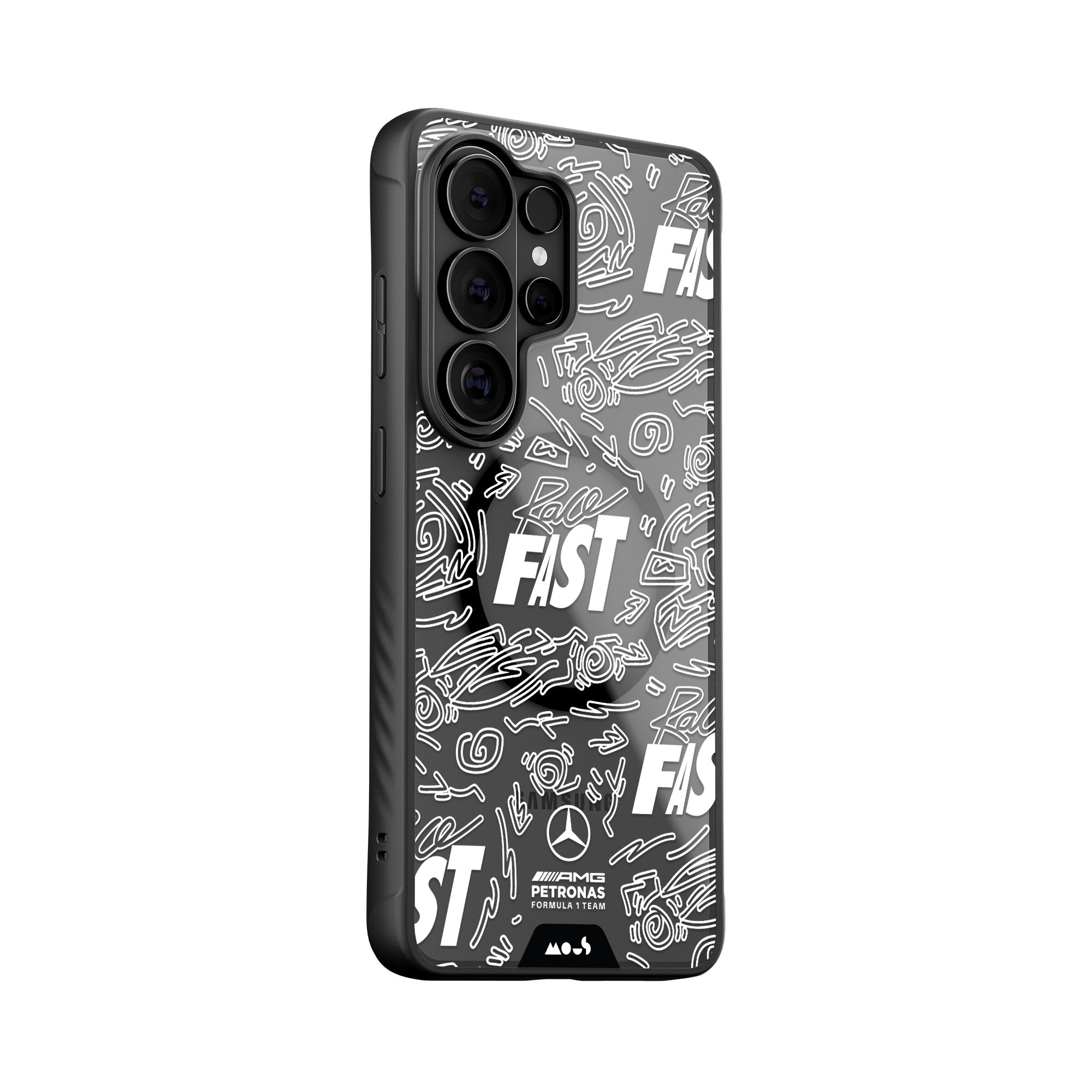 coque-t-l-phone-mous-x-mercedes-amg-petronas-f1-race-day-clear-magsafe-transpare image 6