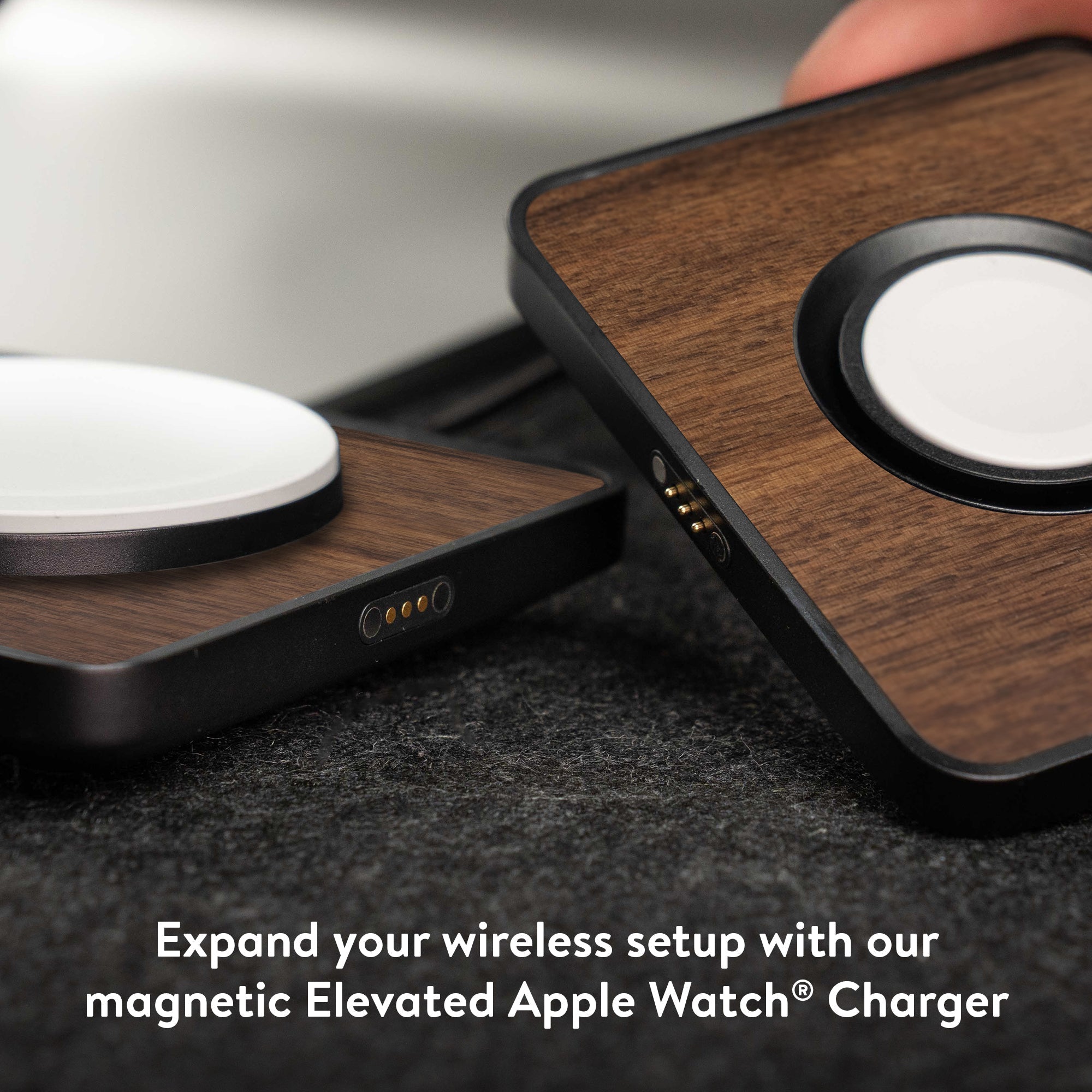 mous-walnut-wireless-charging-pad-chargeur-induction-magsafe-marron image 7