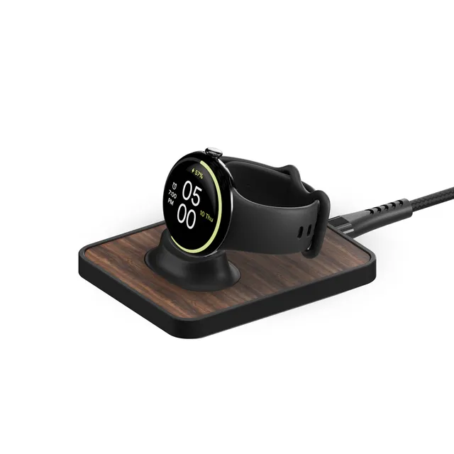 mous-clarity-chargeur-pixel-watch-sans-fil-walnut image 1