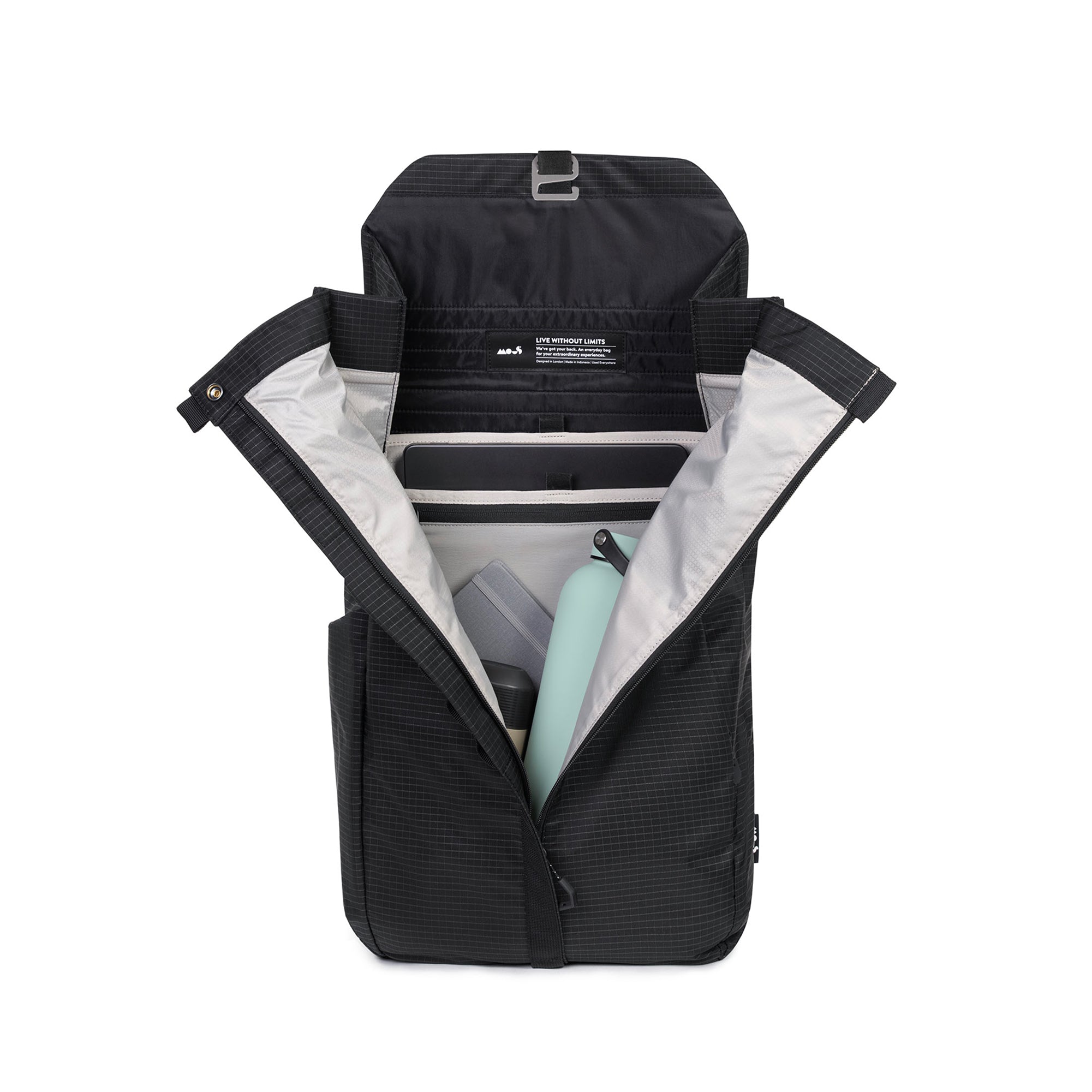 sac-dos-mous-flap-backpack-day-ultratex-20-litres-noir-r-sistant-l-eau image 3