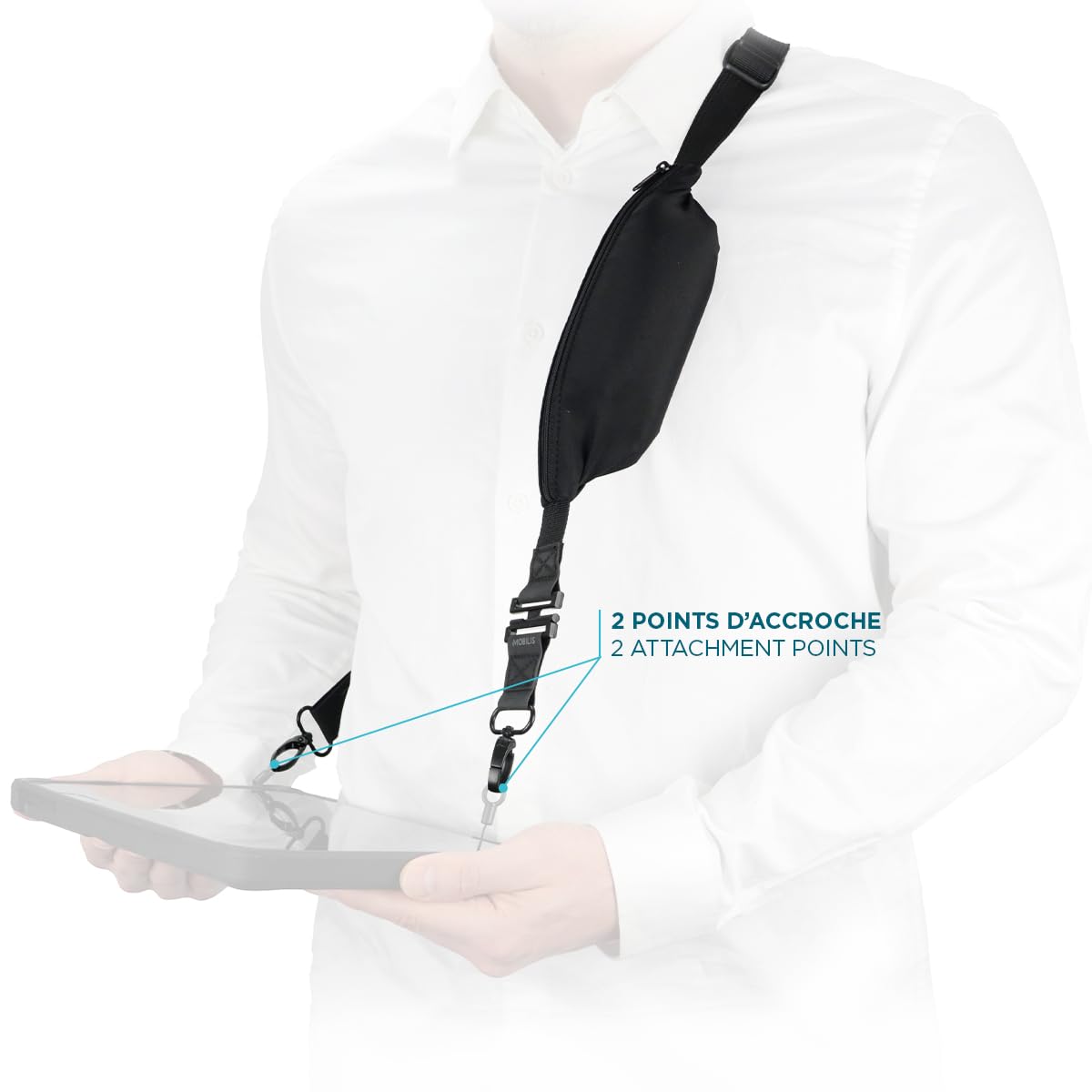 mobilis-bandouli-re-universelle-avec-d-tachement-de-s-curit-et-poche-extensible- image 2