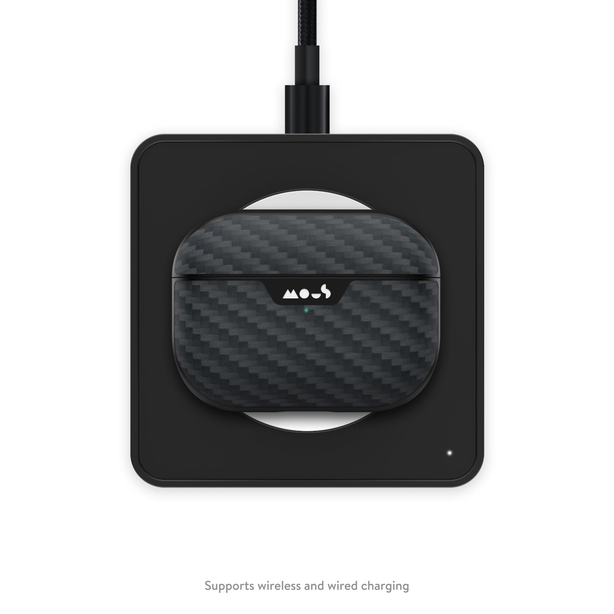 mous-coque-airpods-pro-fibre-aramide-noire-ultra-protectrice image 5