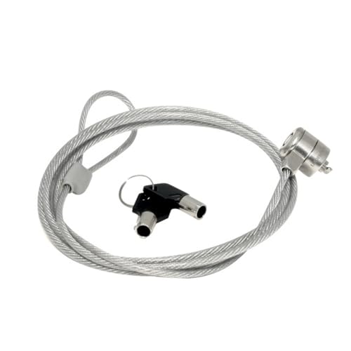 mobilis-c-ble-de-s-curit-basic-security-lock-key-en-acier-1-8-m-3-5-mm-livr-avec image 2