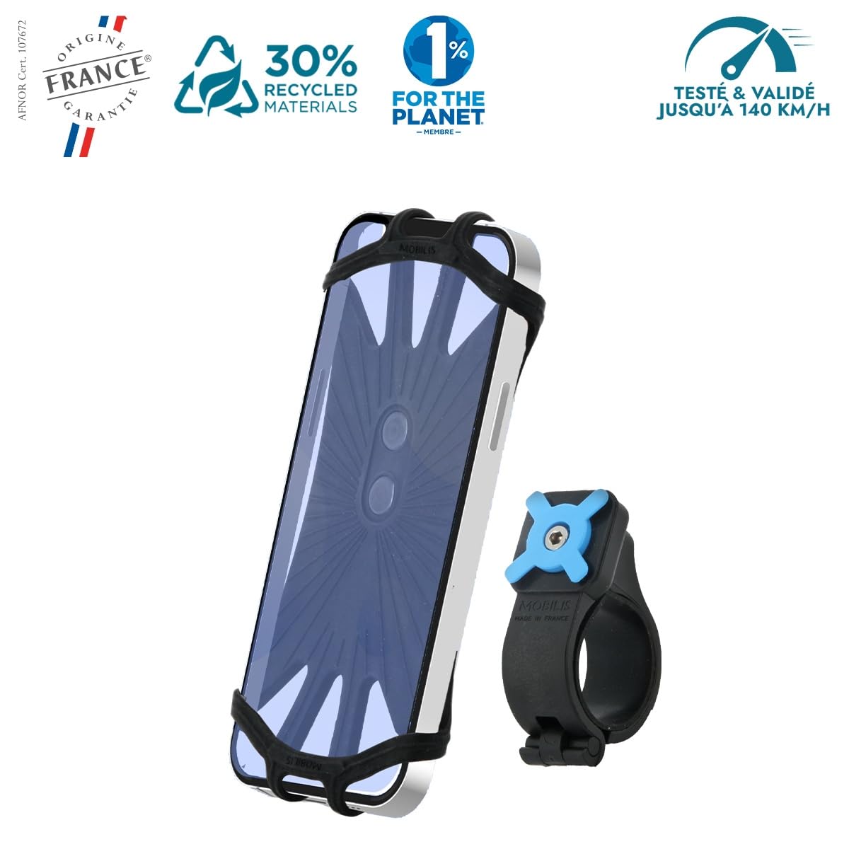 mobilis-u-fix-support-guidon-universel-smartphone-4-7-v-lo-trottinette image 2