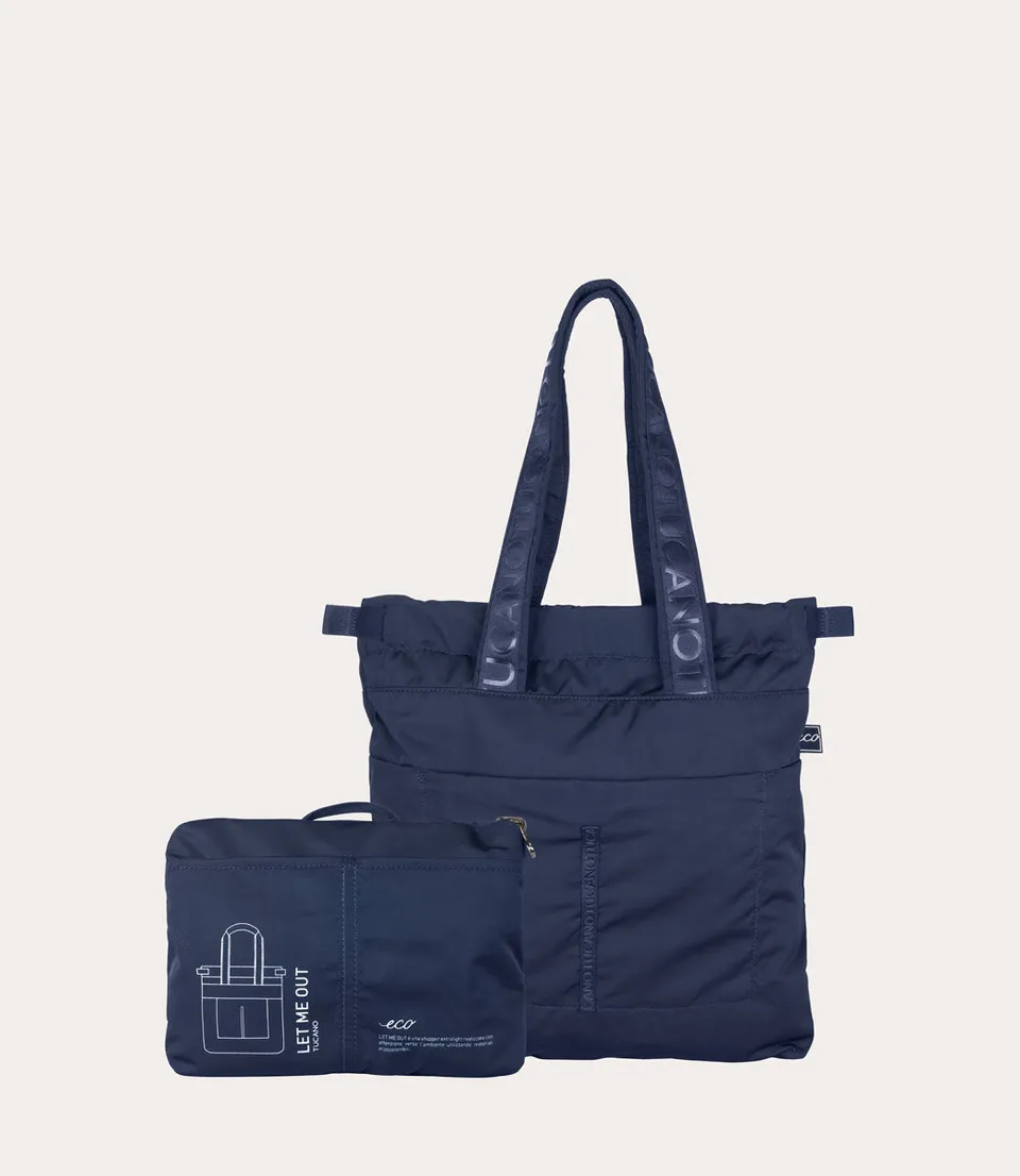 tucano-let-me-out-shopper-pliable-en-tissu-recycl image 1