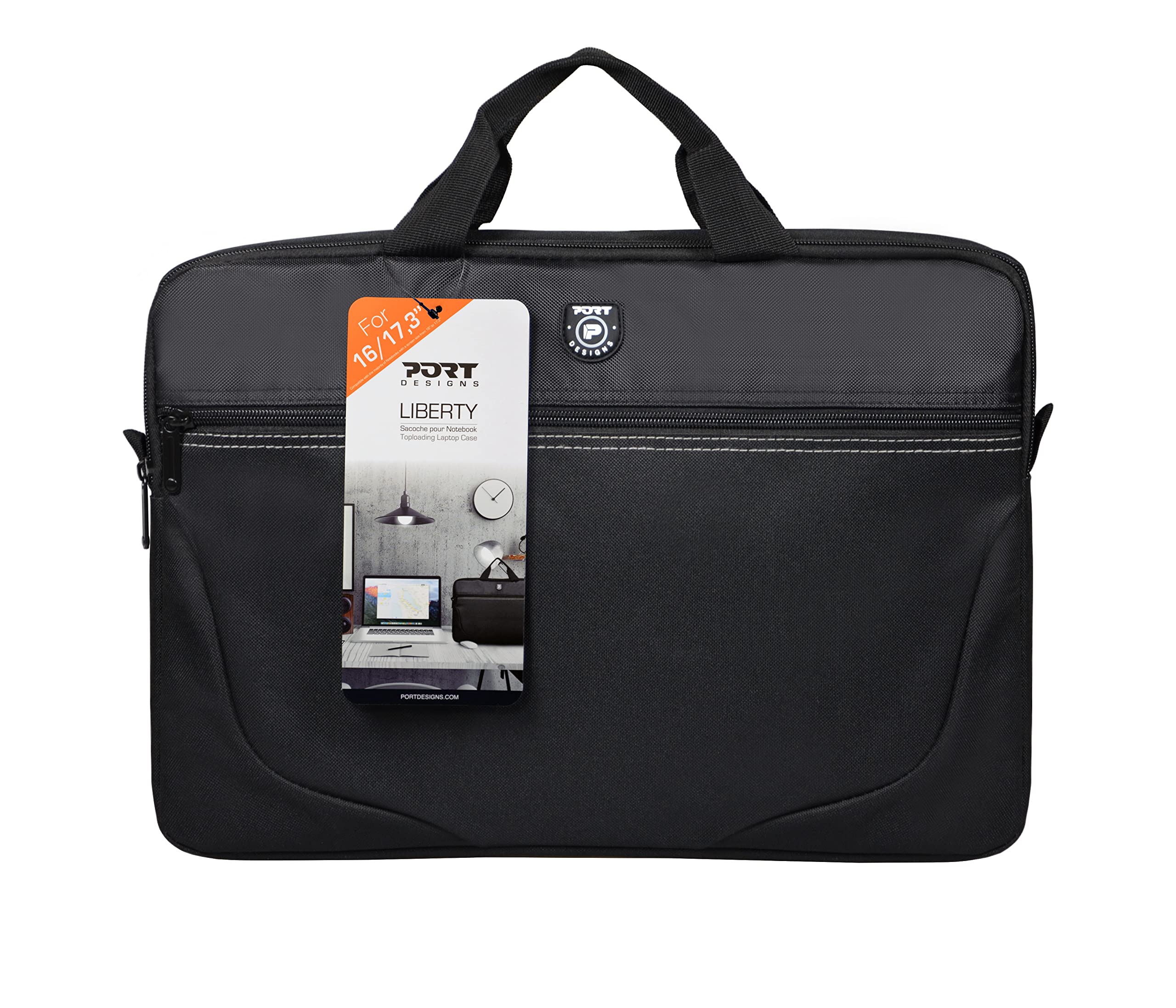port-designs-liberty-iii-sacoche-toploading-pc-portable-15-6-pouces-noire image 7