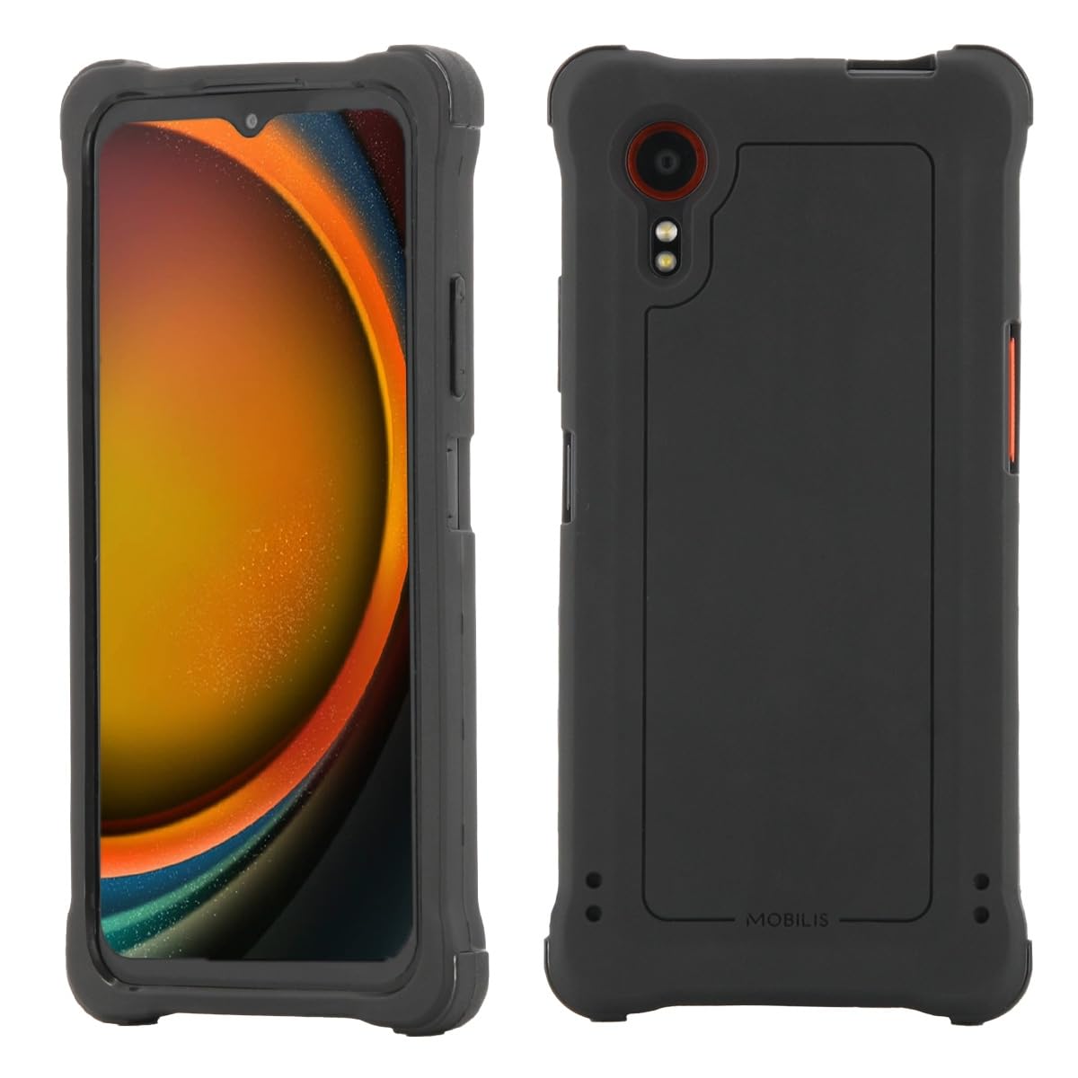 mobilis-protech-coque-anti-chocs-pour-samsung-galaxy-xcover-7-6-6-noire image 1