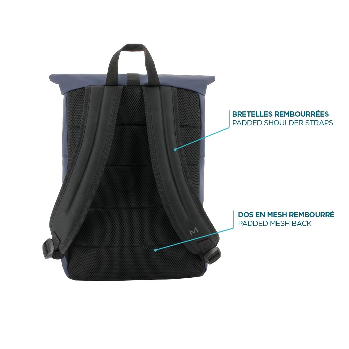 mobilis-origine-sac-dos-urbain-roll-top-14-16-16l-d-perlant-bleu-nuit image 4