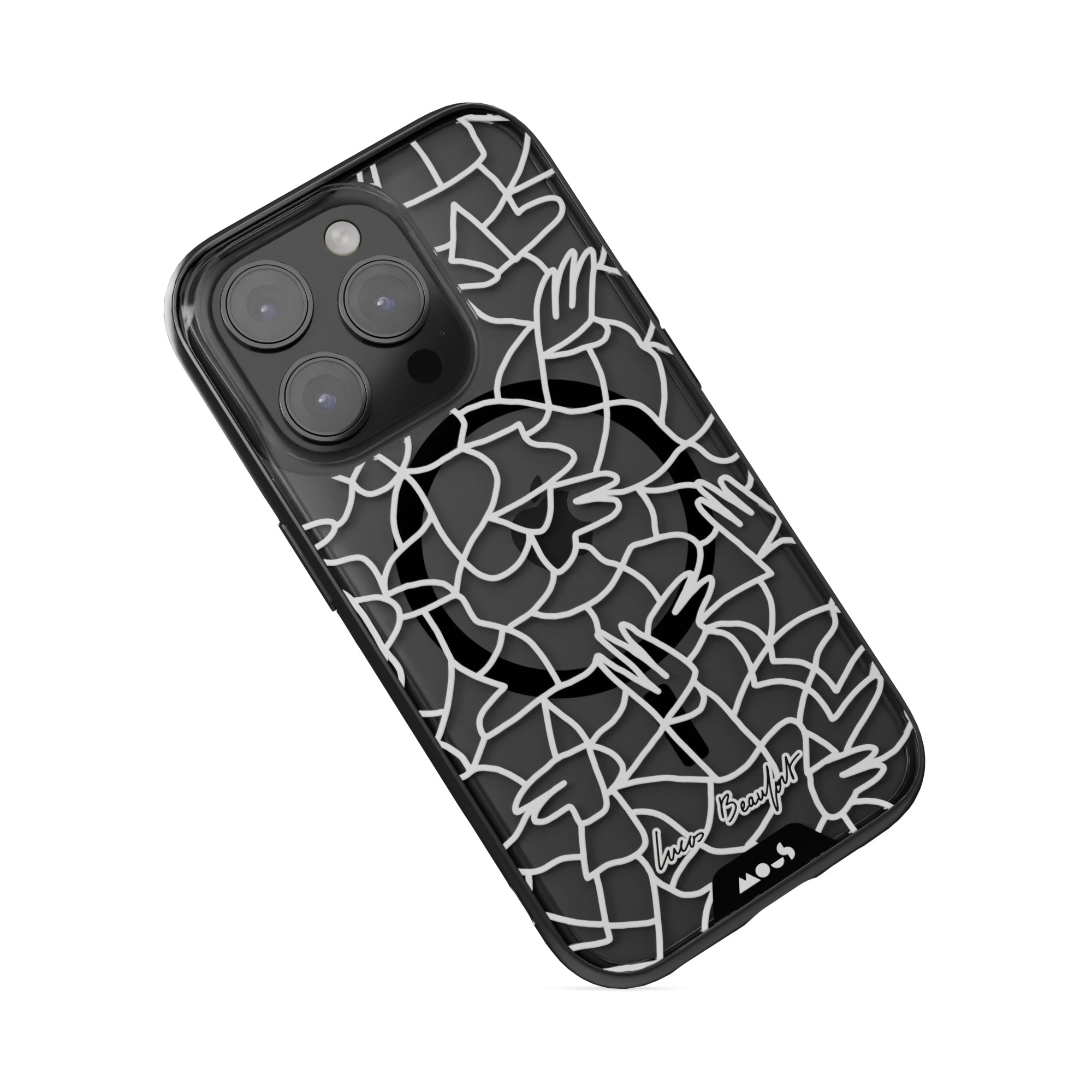 coque-de-protection-mous-x-lucas-beaufort-white-street-art-magsafe-pour-iphone-1 image 4