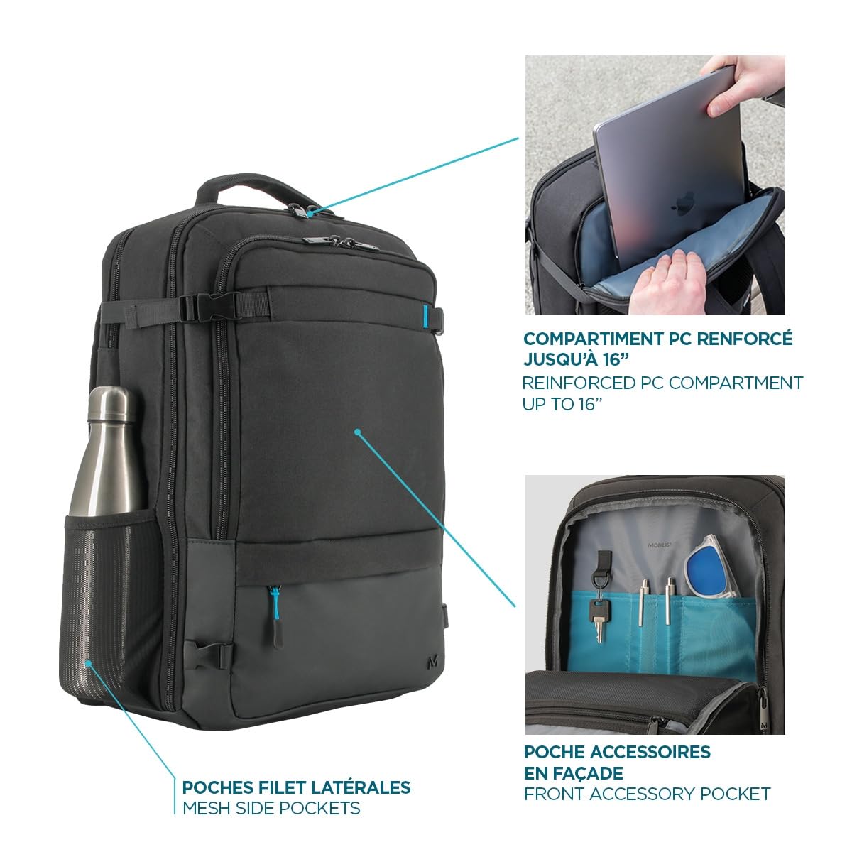 mobilis-sac-dos-business-24h-25l-14-16-cabine-noir-100-recycl image 2