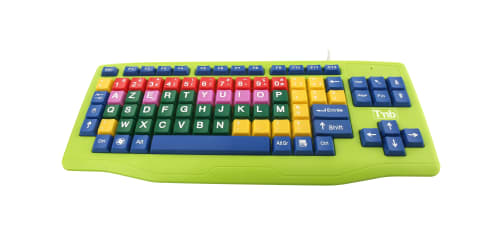 t-nb-kidy-clavier-filaire-enfants-touches-couleur image 1