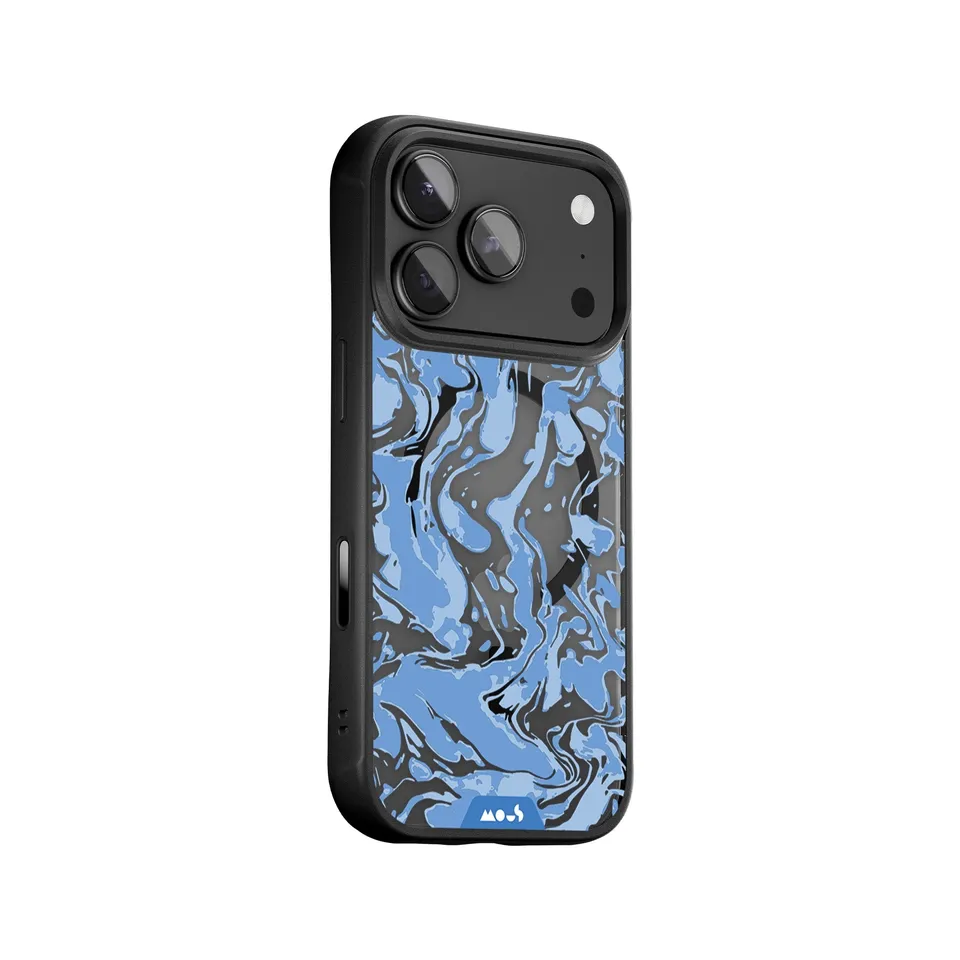 mous-marbled-magsafe-coque-protectrice-sky-blue image 1