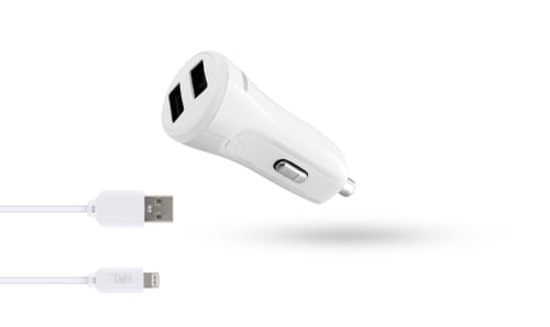 t-nb-chargeur-allume-cigare-2x-usb-a-10w-c-ble-lightning-1m image 1