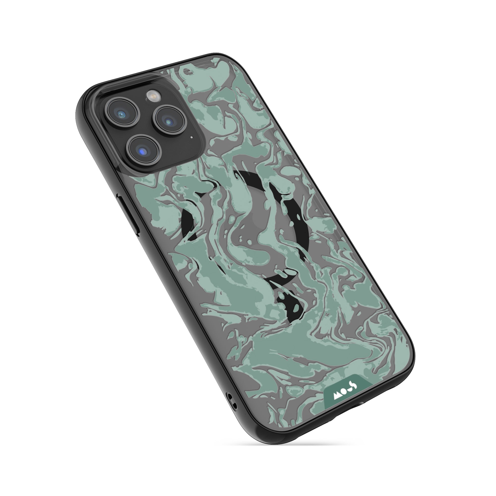 mous-sage-green-coque-de-protection-t-l-phone-marbled-magsafe-iphone-14-14-plus image 2