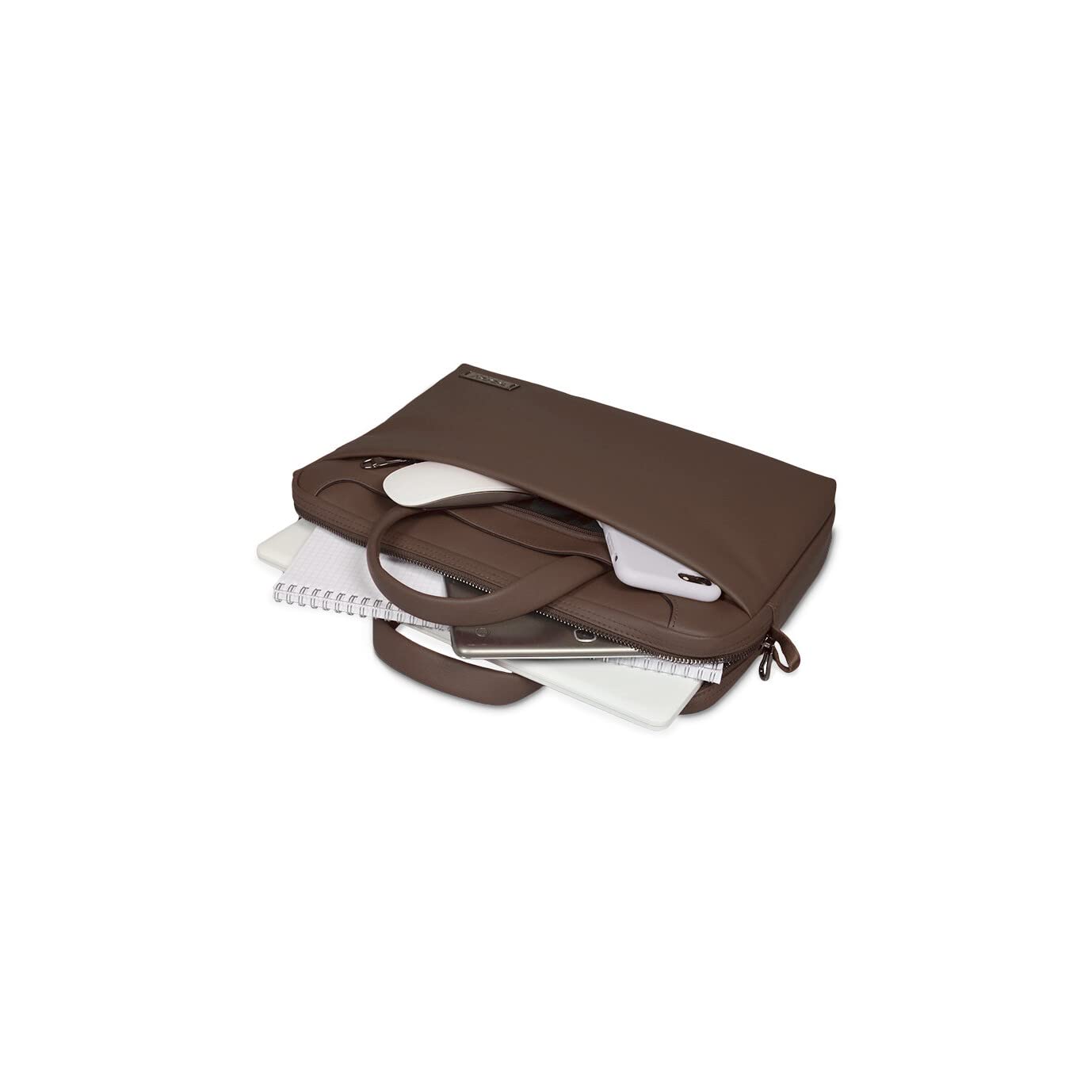 port-designs-zurich-toploading-sacoche-pc-13-3-14-pouces-simili-cuir-noire image 2
