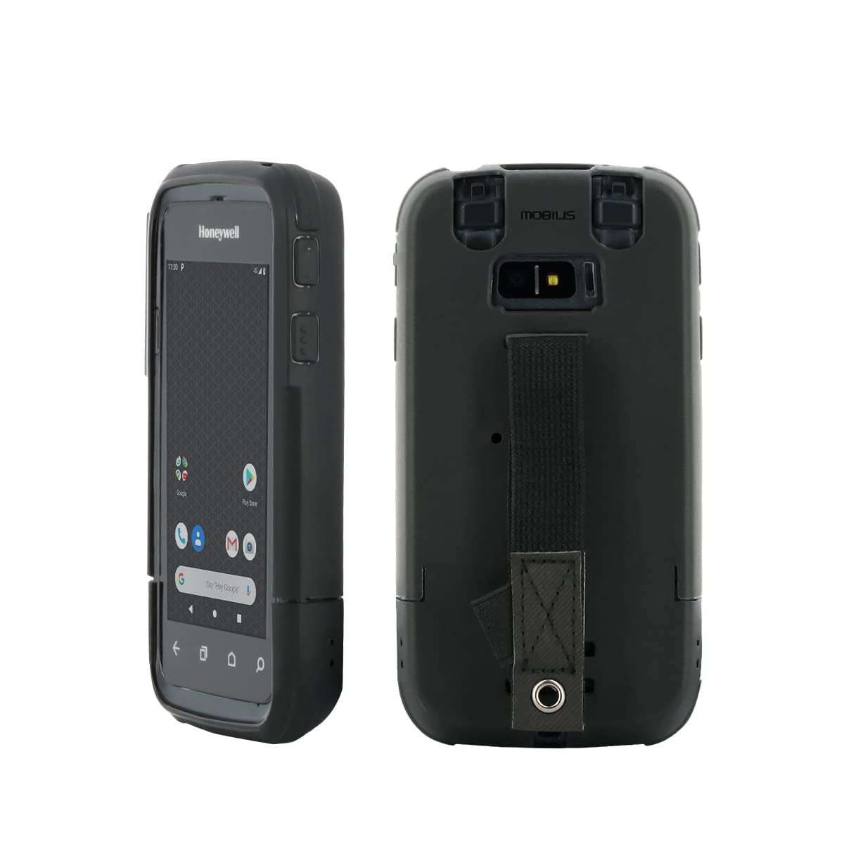 mobilis-protech-coque-pour-pda-honeywell-dolphin-ct60xp-ct60-ct50-dragonne-noir image 1