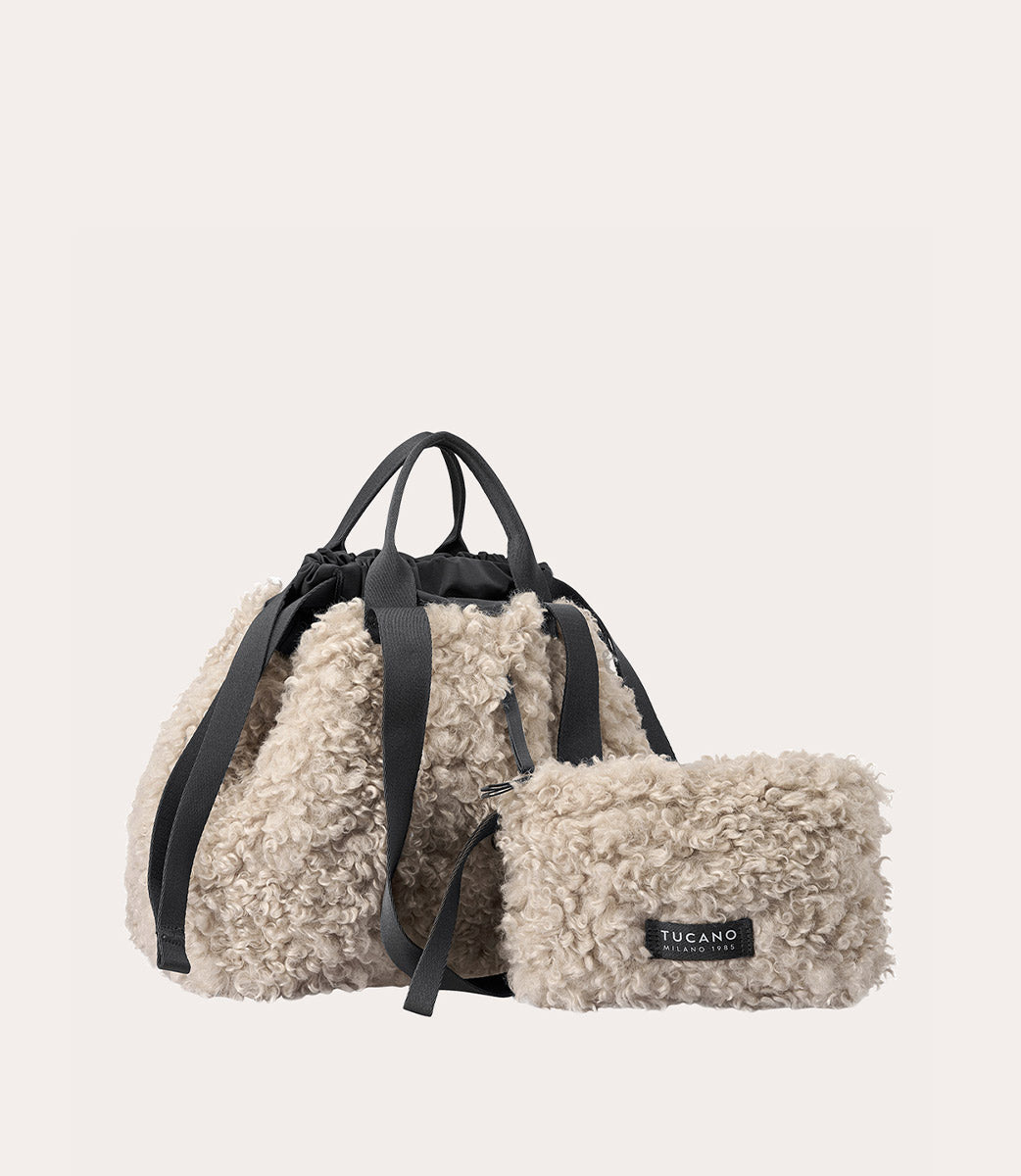 tucano-carry-sheep-small-shopper-fourrure-synth-tique image 4