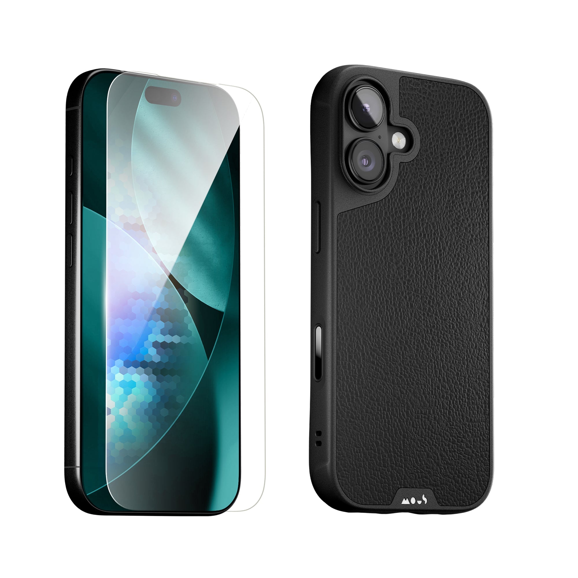 mous-apple-essentials-kit-coque-limitless-cuir-noir-protection-cran image 8