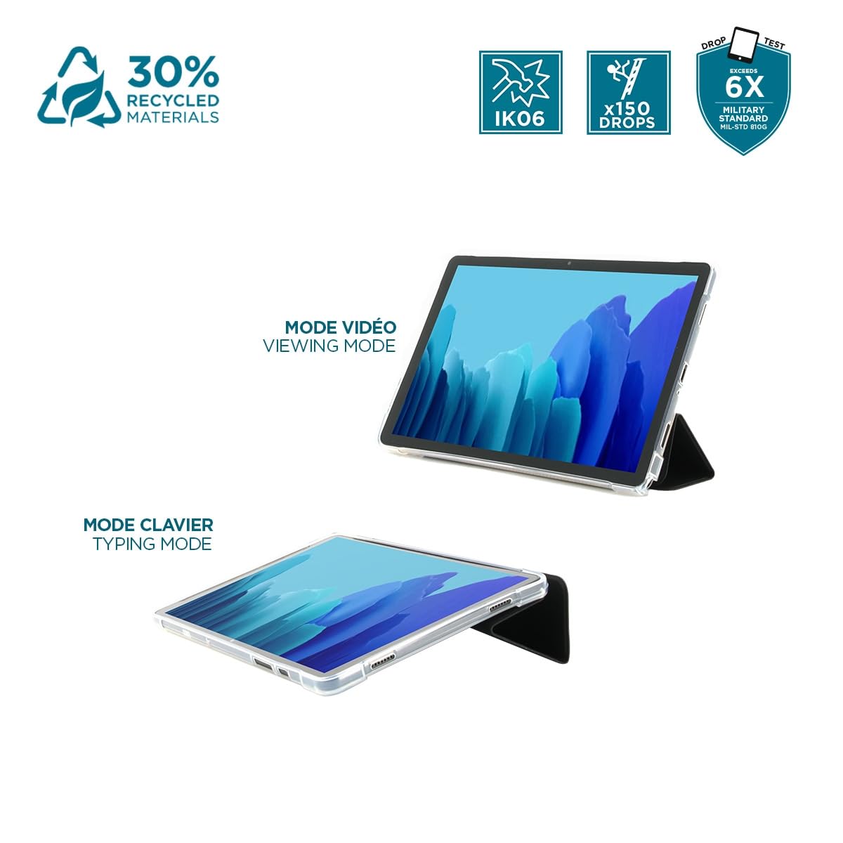 mobilis-r-series-coque-samsung-galaxy-tab-a9-11-coins-renforc-s-porte-stylet-noi image 3