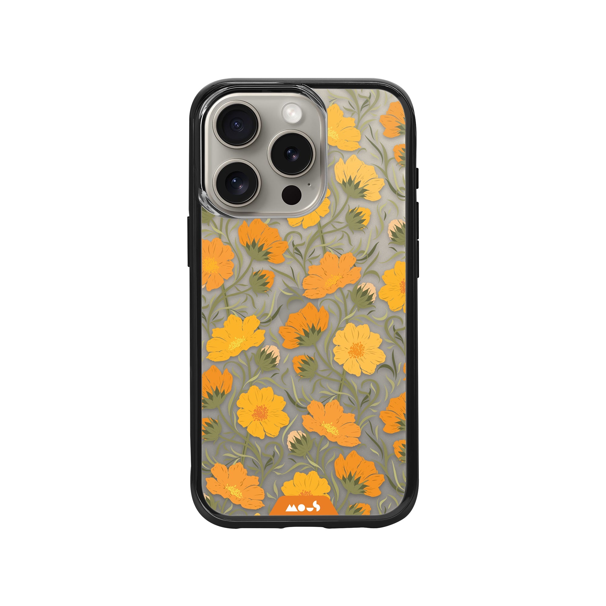 mous-cosmos-orange-coque-de-protection-iphone-12-fleurs image 6