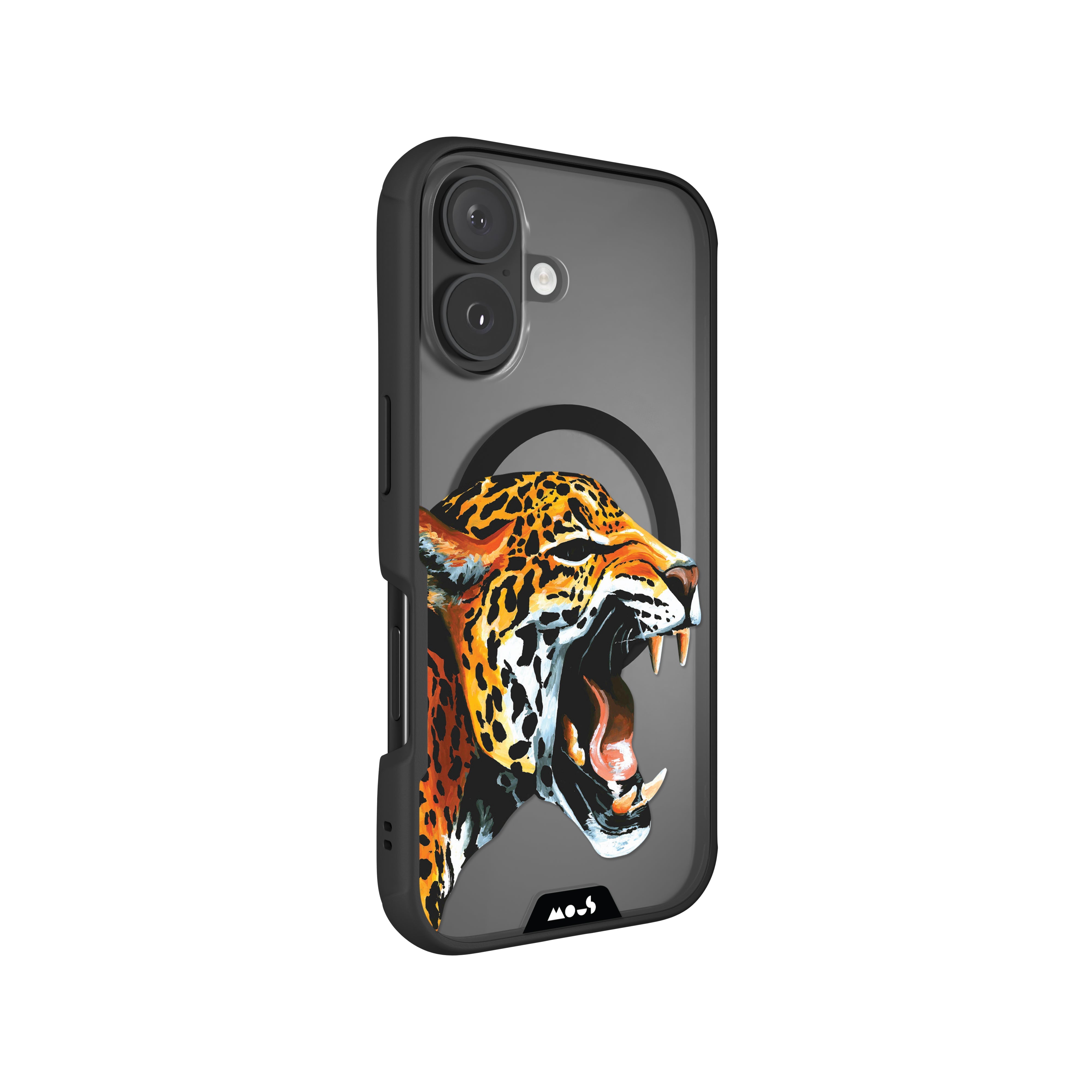mous-collabs-coque-protectrice-henry-fraser-jaguar-magsafe-orange-blanc image 2