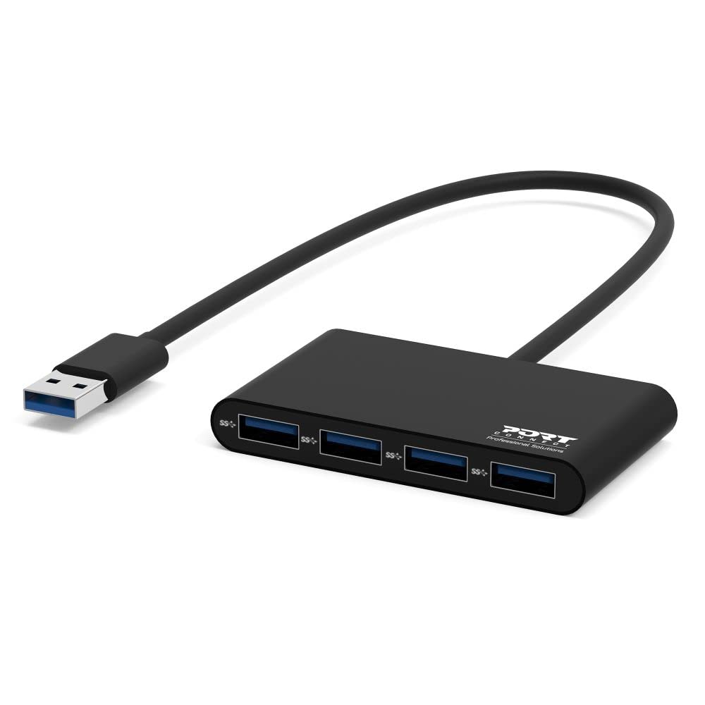 port-designs-port-connect-hub-usb-a-4-ports-usb-3-0-5-gb-s image 1