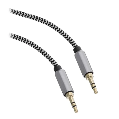 t-nb-c-ble-jack-3-5-mm-m-le-m-le-1-m-nylon-dor image 1
