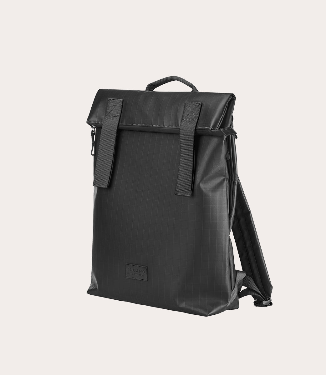 tucano-fold-sign-backpack-sac-dos-15-6-macbook-16-ripstop-caoutchout image 2