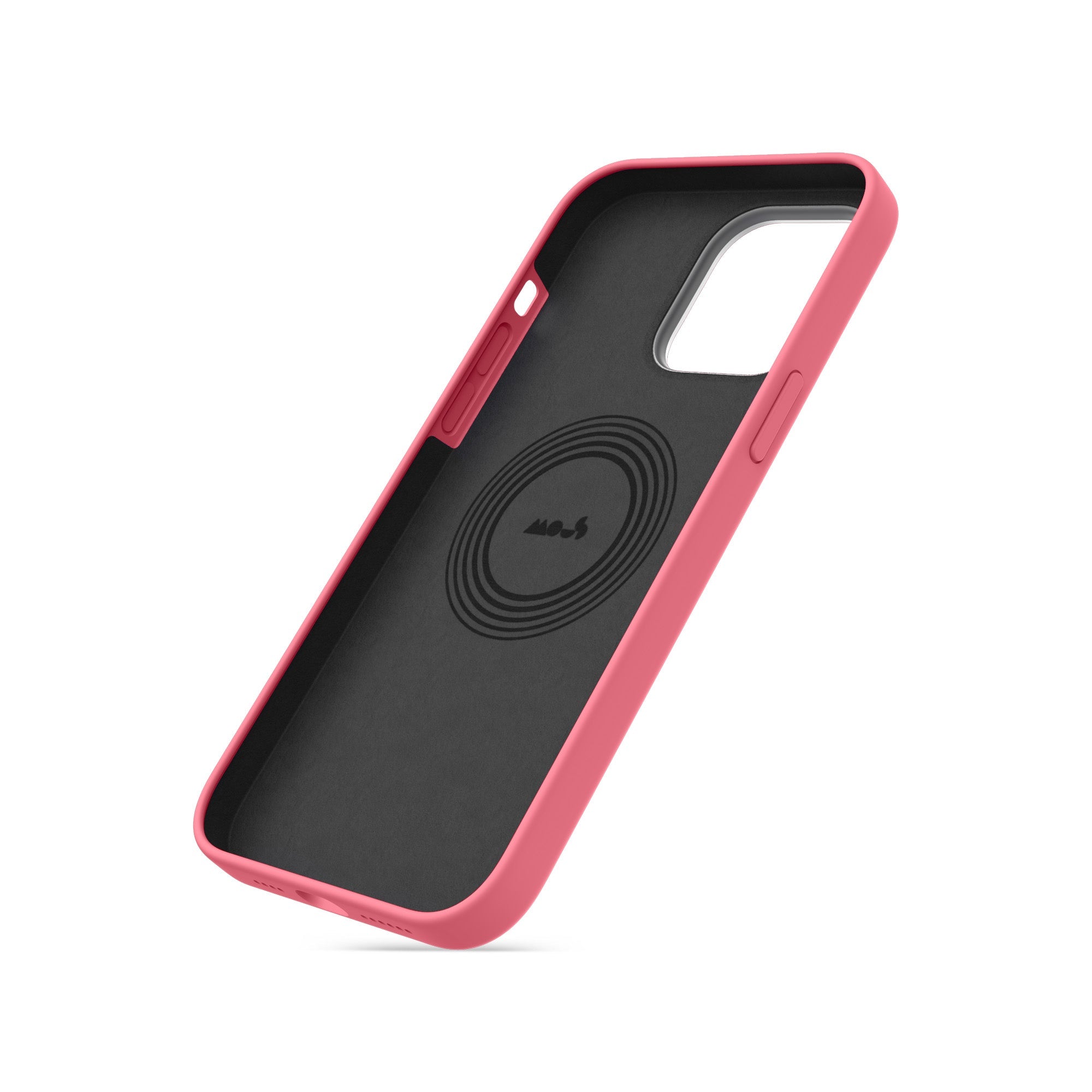 mous-minimalist-coque-silicone-bubblegum-magsafe-compatible-rose image 4