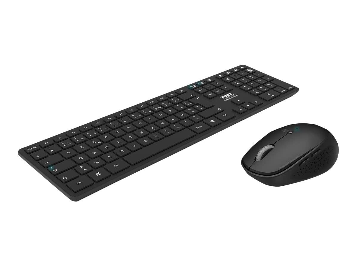 port-connect-milano-ii-pack-clavier-souris-usb-filaire-1000-dpi-noir image 6