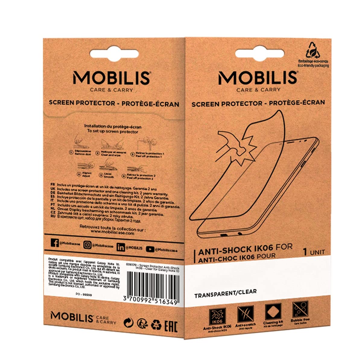 mobilis-film-de-protection-incassable-pour-terminal-zebra-tc21-tc26-transparent- image 5