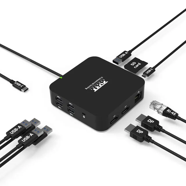 port-designs-port-connect-station-d-accueil-office-2x-4k-usb-c-85w-uk image 1