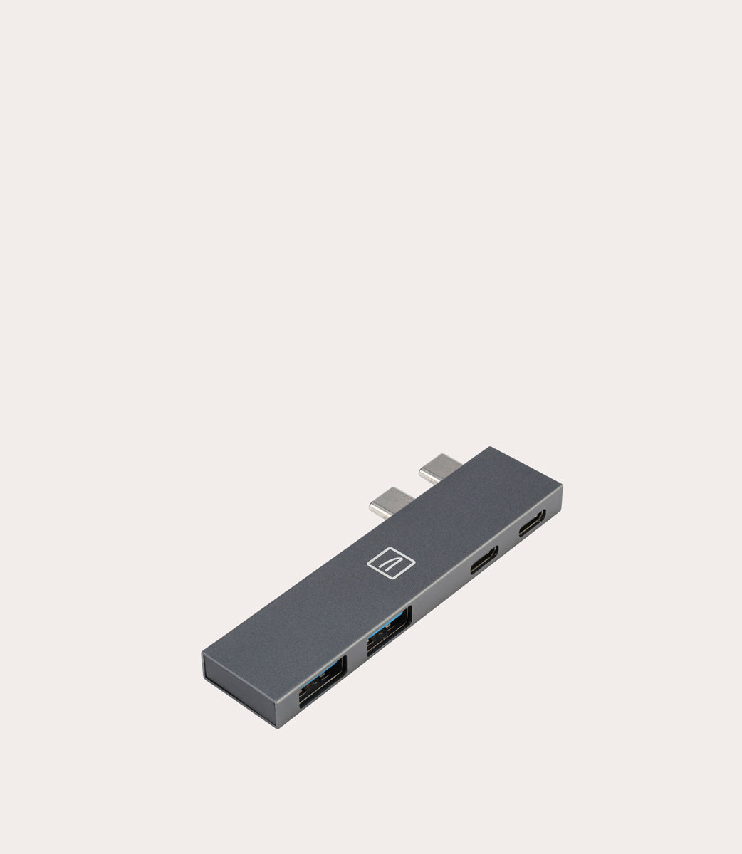 tucano-4-in-1-hub-type-c-hub-usb-c-aluminium-100w-pd image 2