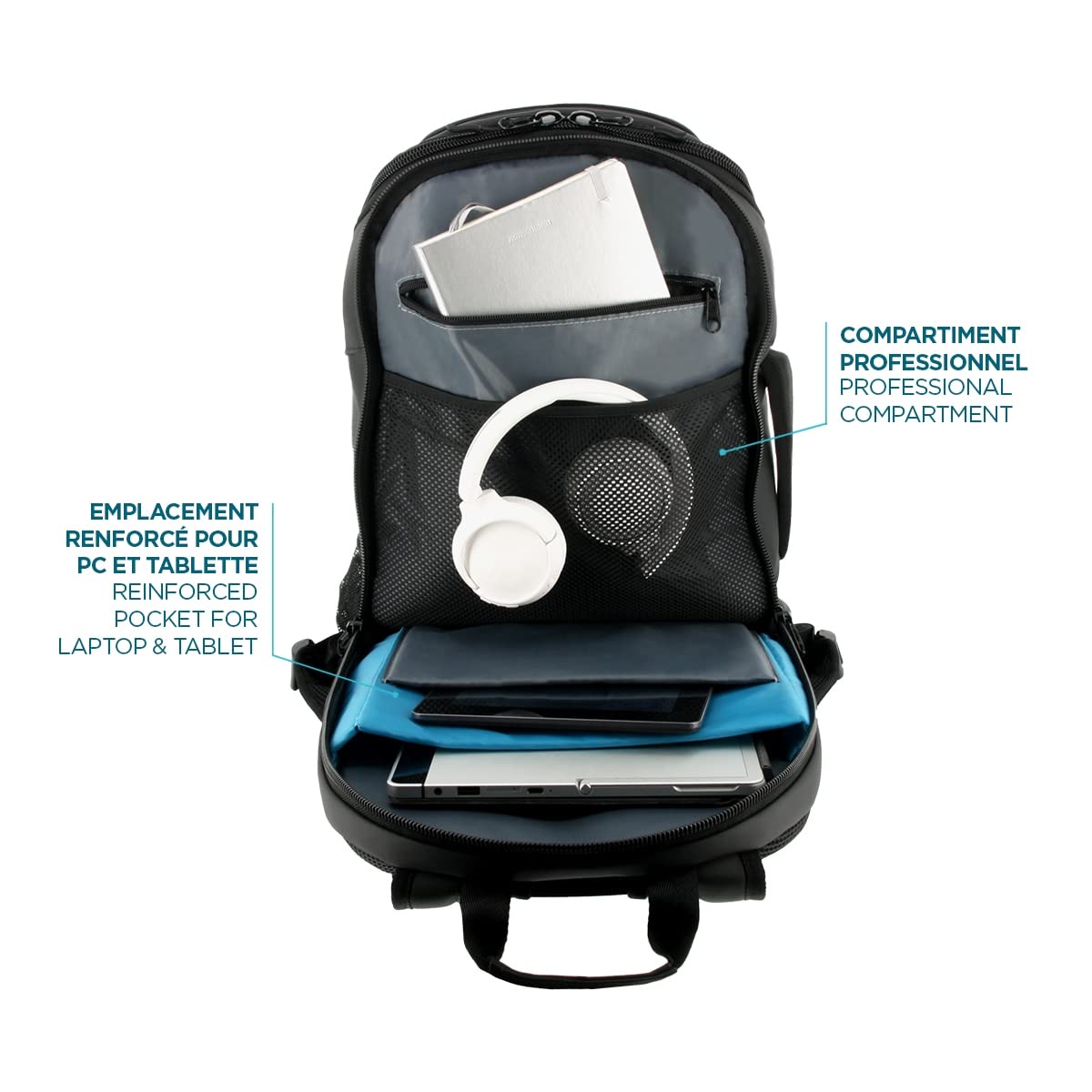 mobilis-the-one-sac-dos-professionnel-voyage-48h-30l-14-15-6-noir image 3