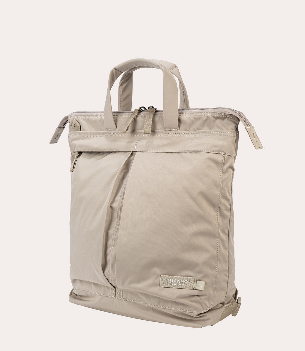 tucano-desert-shopper-m-sac-dos-plastique-recycl-porte-pc image 2