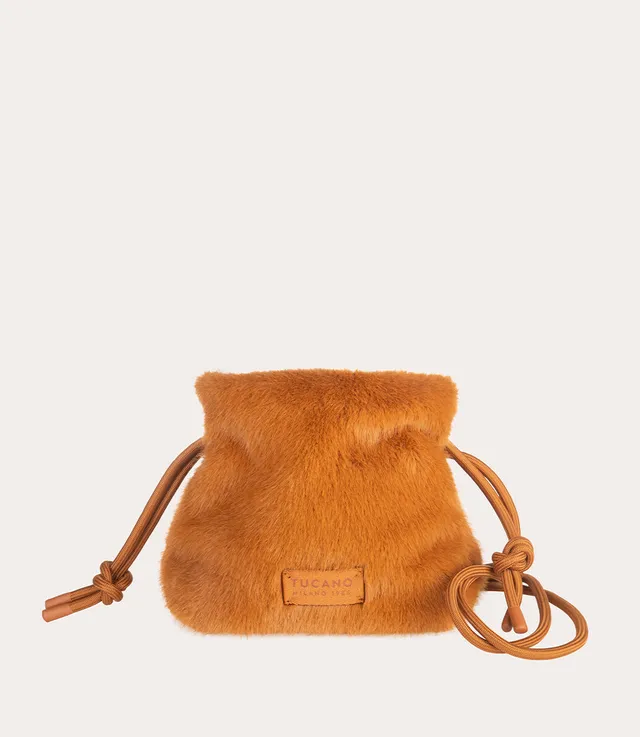 tucano-nina-fur-mini-sac-bandouli-re-fausse-fourrure image 1