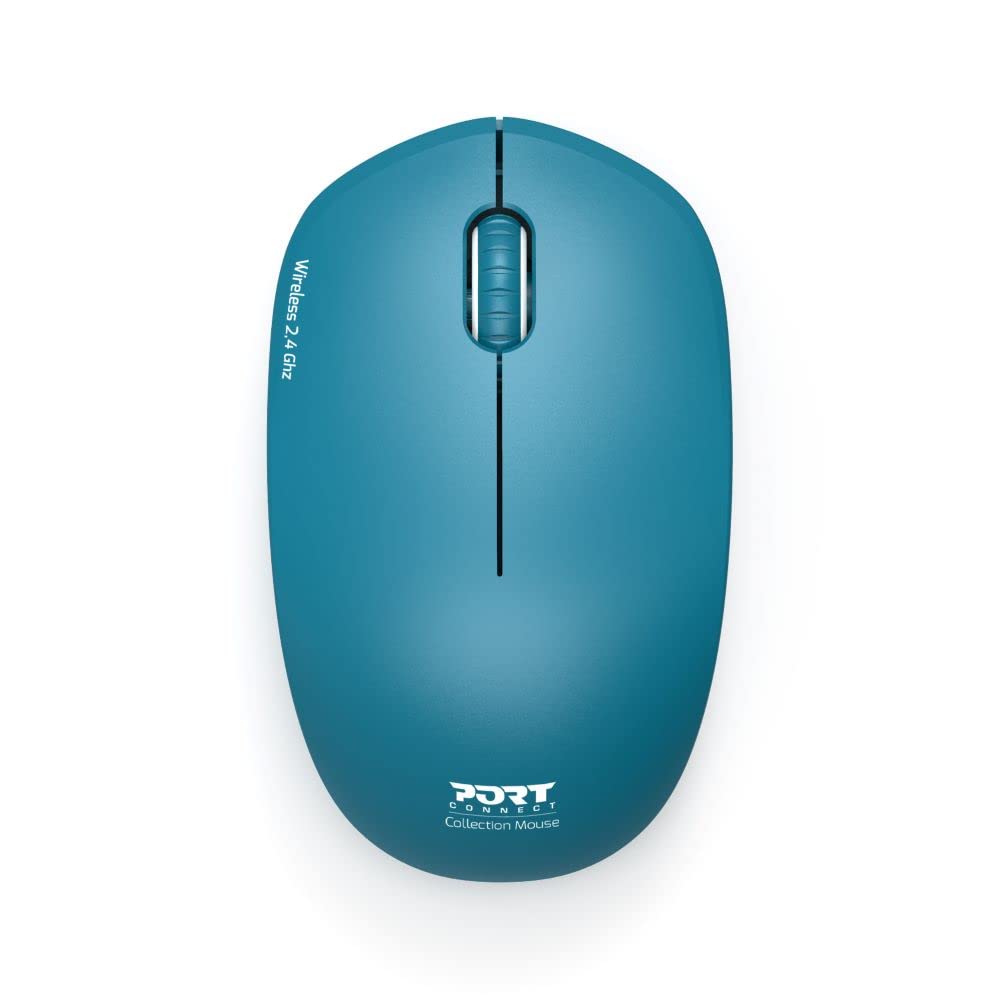 port-designs-milano-ii-souris-sans-fil-2-4ghz-ambidextre-1600-dpi-rouge image 6