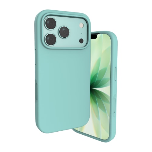 t-nb-coque-de-protection-silicone-ultra-douce-pour-iphone-17-pro-max-vert-menthe image 1