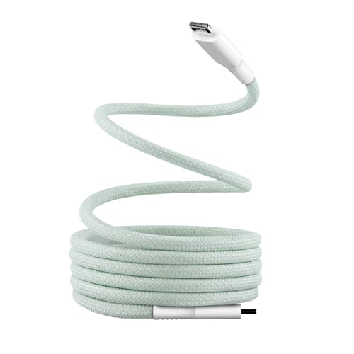 t-nb-c-ble-usb-c-vers-usb-c-gaine-magn-tique-nylon-tress-charge-rapide image 1