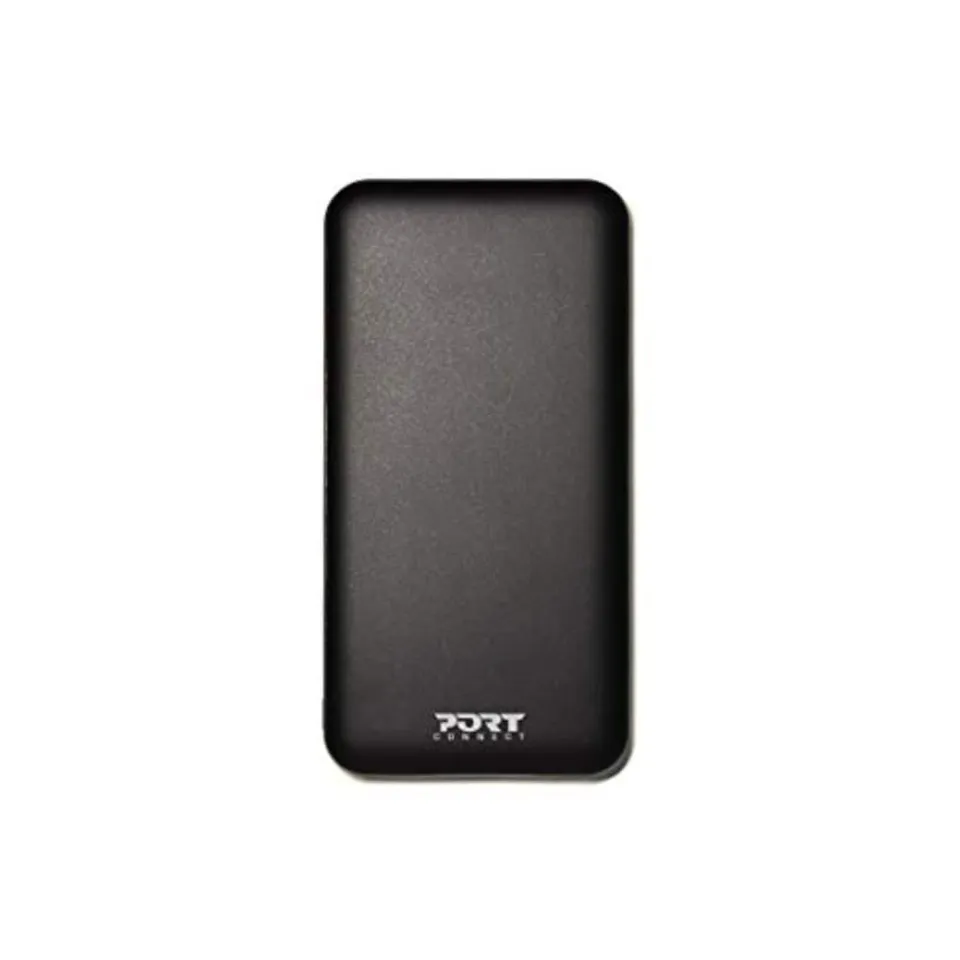 port-designs-port-connect-batterie-externe-slim-10000-mah-usb-a-usb-c-micro-usb image 1