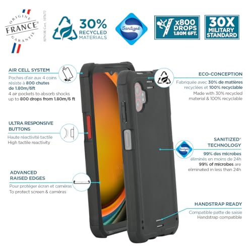 mobilis-coque-bumper-pour-samsung-galaxy-xcover-7-pro-noire-recycl-e-antimicrobi image 8