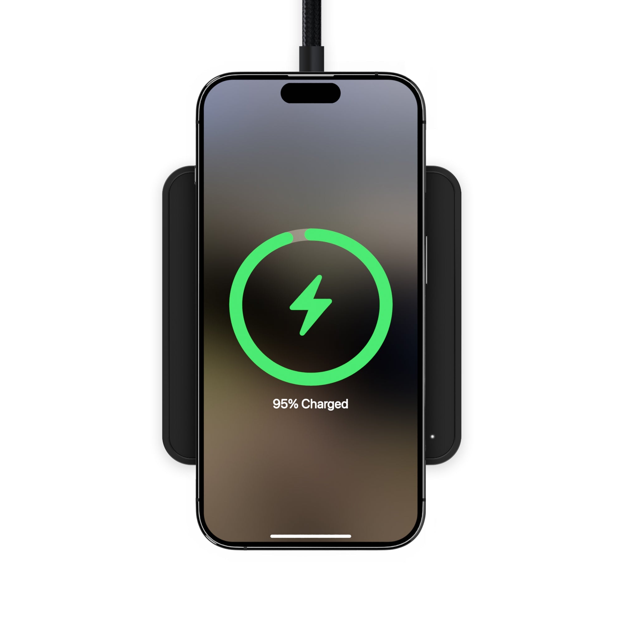 mous-charging-pad-qi2-15w-chargeur-sans-fil-noir-mat-magsafe-compatible image 4