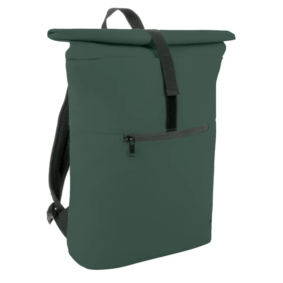 mobilis-origine-sac-dos-urbain-roll-top-14-16-16l-d-perlant-vert-for-t image 1