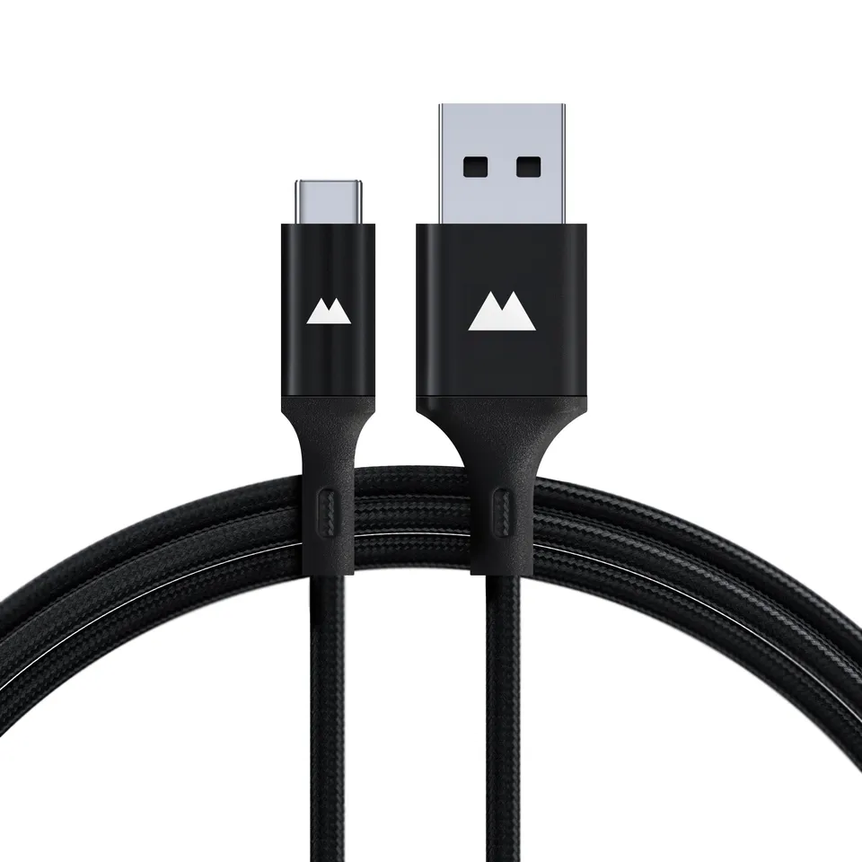 mous-c-ble-usb-a-vers-usb-c-c-ble-de-charge-robuste-avec-attache-c-ble image 1